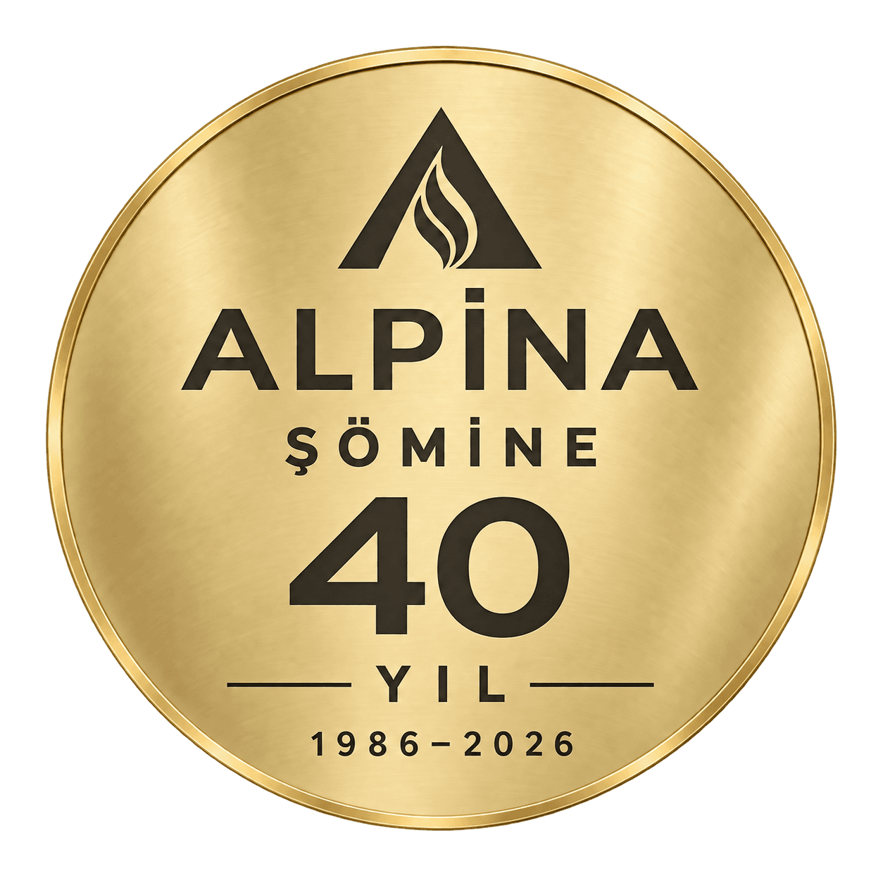 Alpina Şömine 40. yıl rozeti, 1986–2026