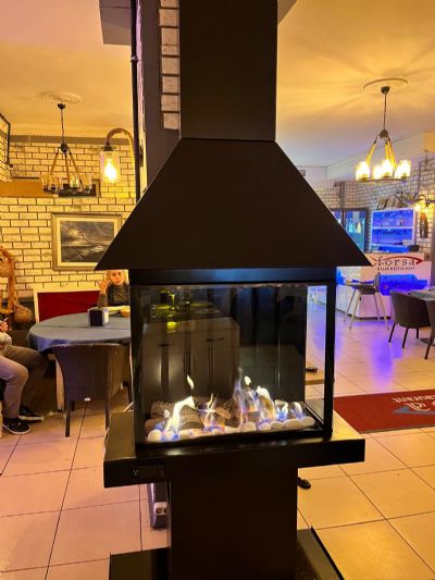 Doğalgazlı  Modeli  Şömine Değişik  Alevi 021